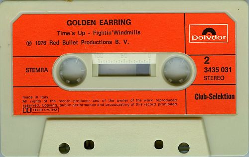 Golden Earring Contraband cassette 1976 Germany